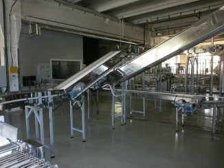 Vel Pitar - Bread Conveyor Line - By Pass - Modular belt 