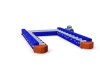 Infeed Pallet Geared Roller Conveyor - Longitudinal View