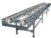 Straight Steel Conveyor with Plastic ...